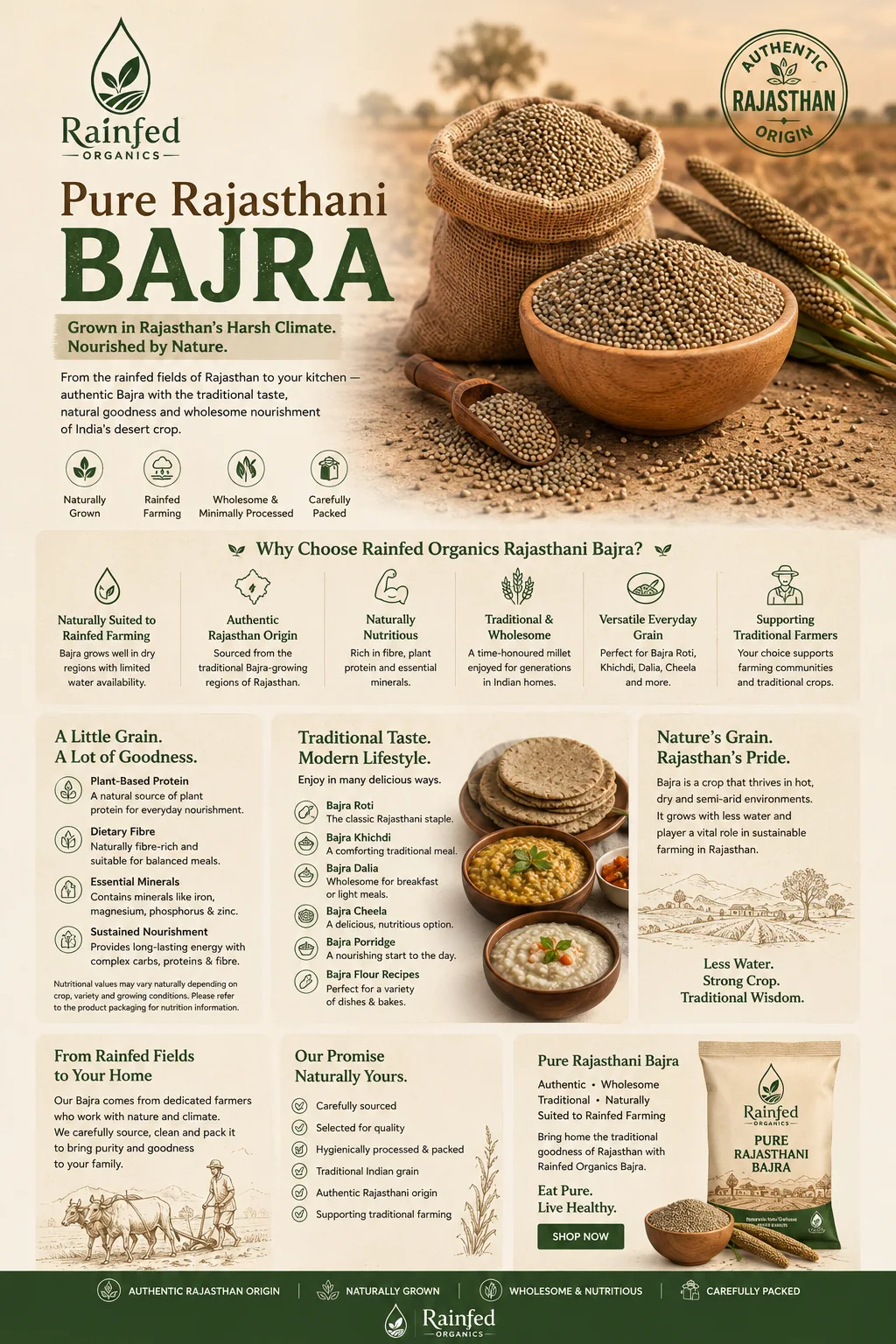 Pure Rajasthani Bajra